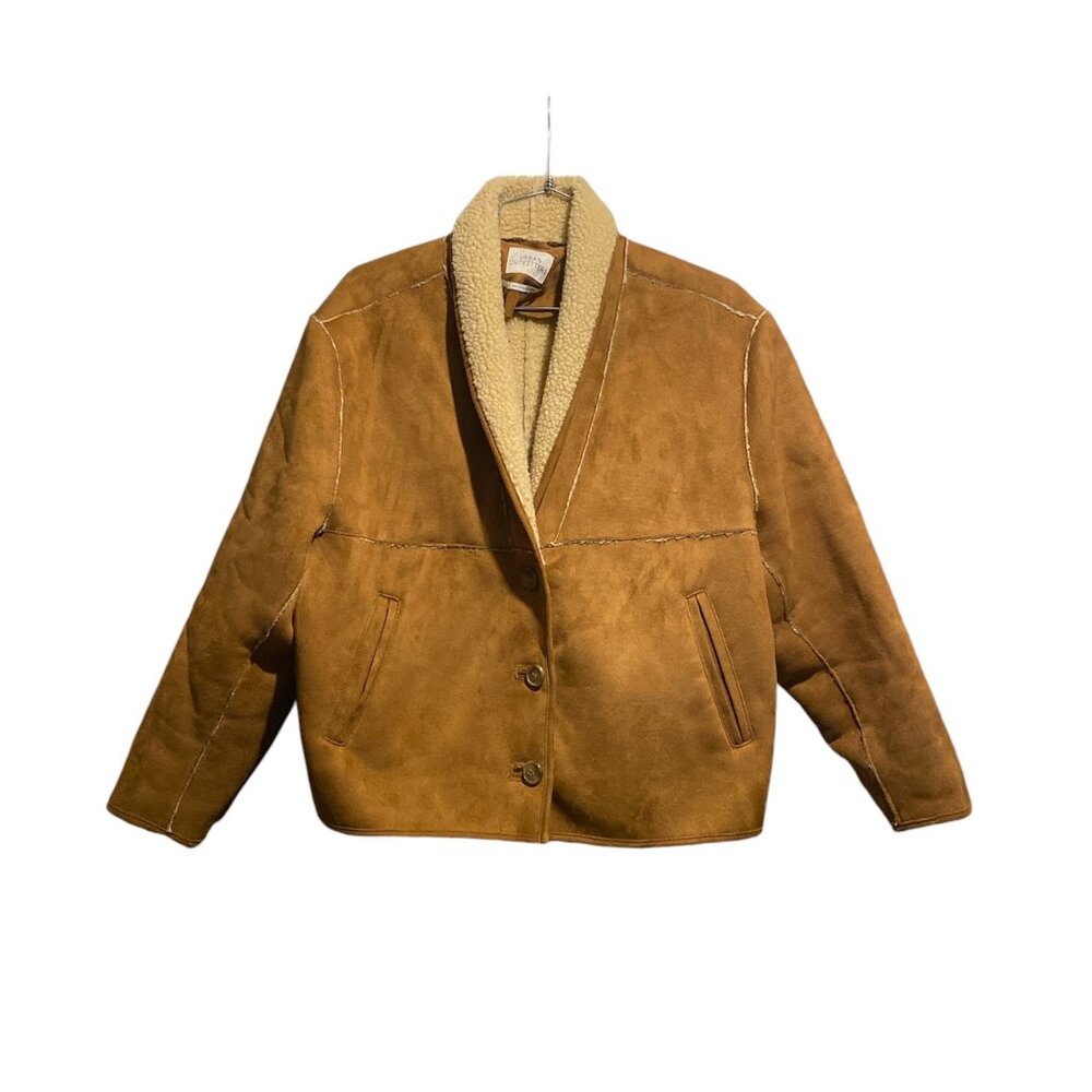 Suede Sherpa Urban Outfitters Coat